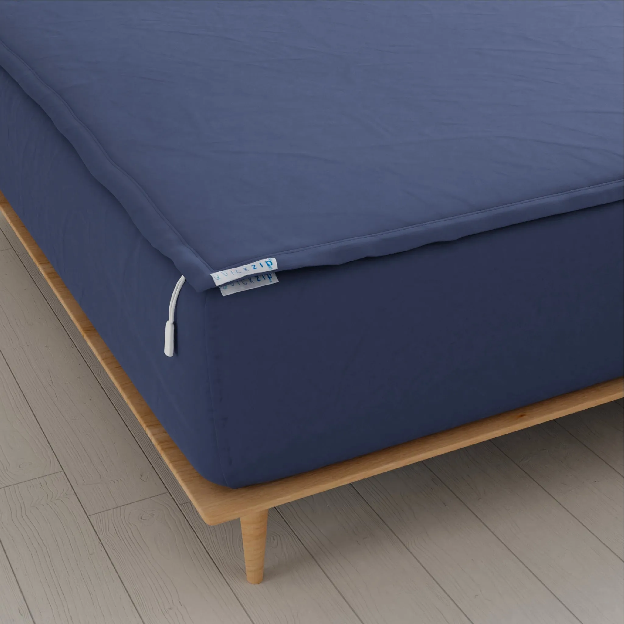 Percale Fitted Sheet (Base   Zip Sheet ) - Split King