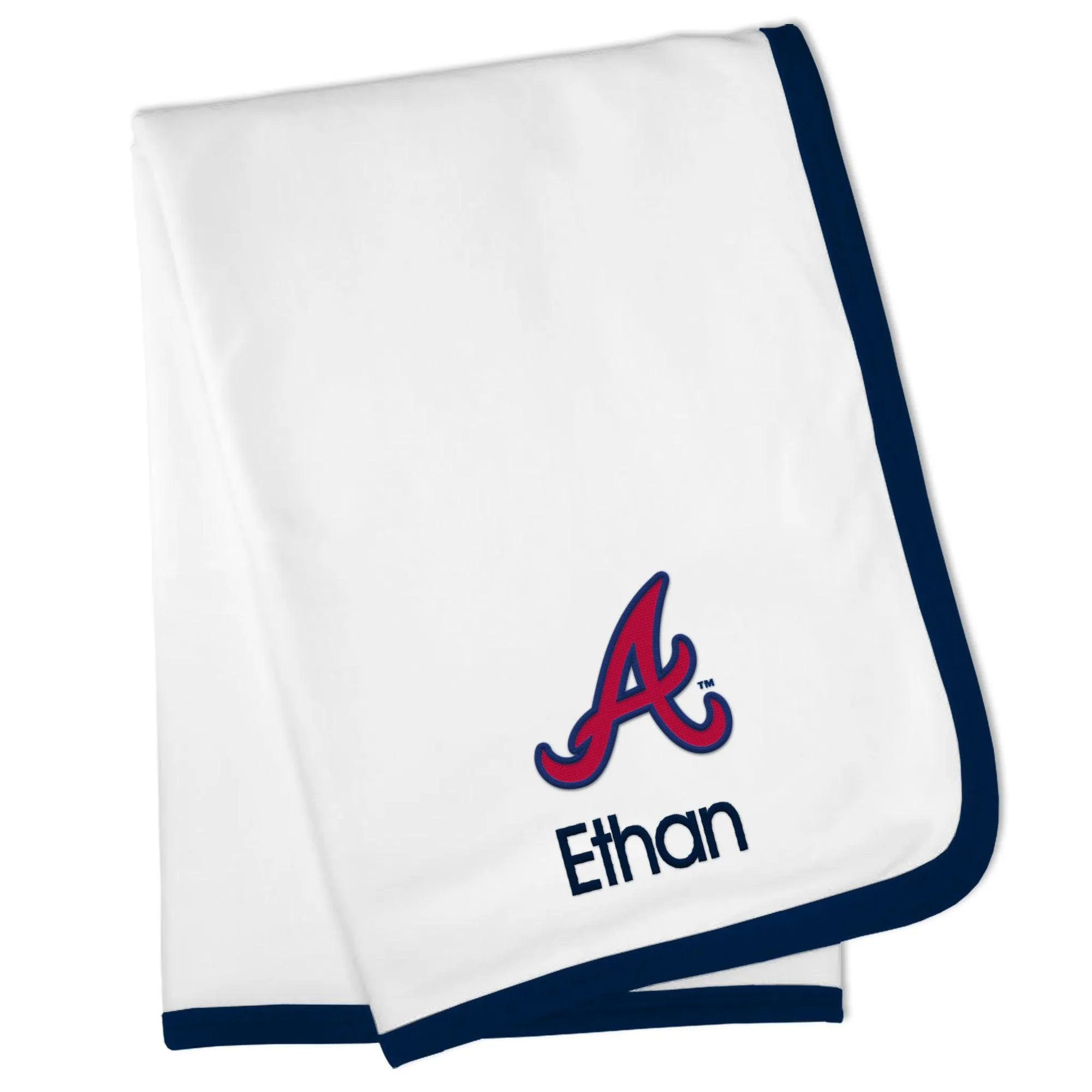 Personalized Atlanta Braves Blanket