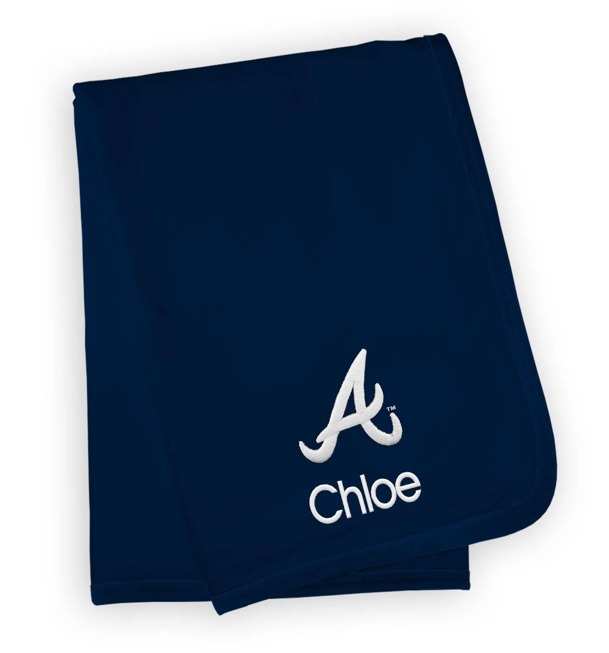 Personalized Atlanta Braves Blanket