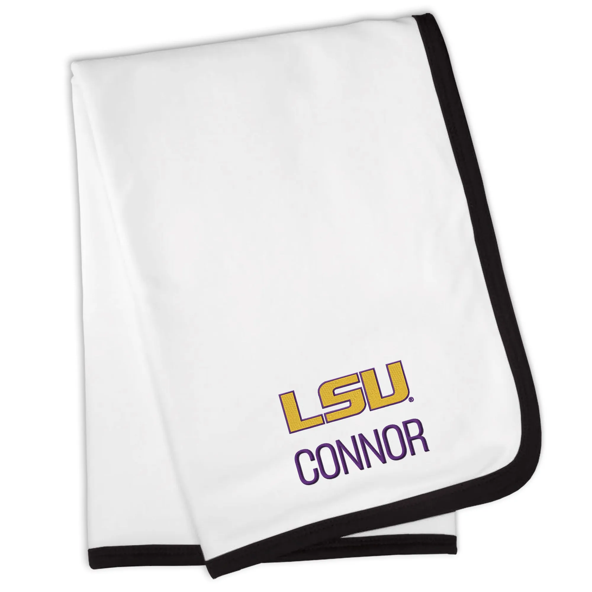 Personalized LSU Tigers Blanket