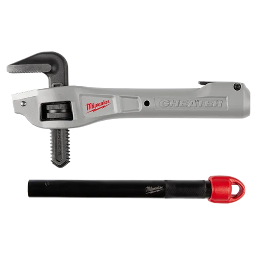 Pipe Wrench - Milwaukee Aluminum Offset Adaptable Pipe Wrench, 48-22-7322