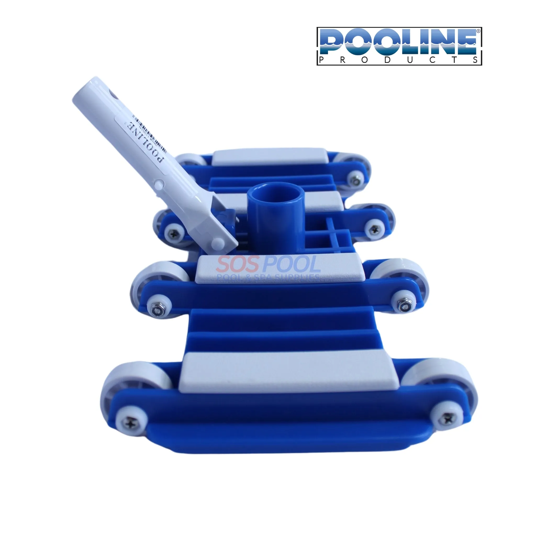 Pooline Vacuum Head With Wheels Flexible | 11051N