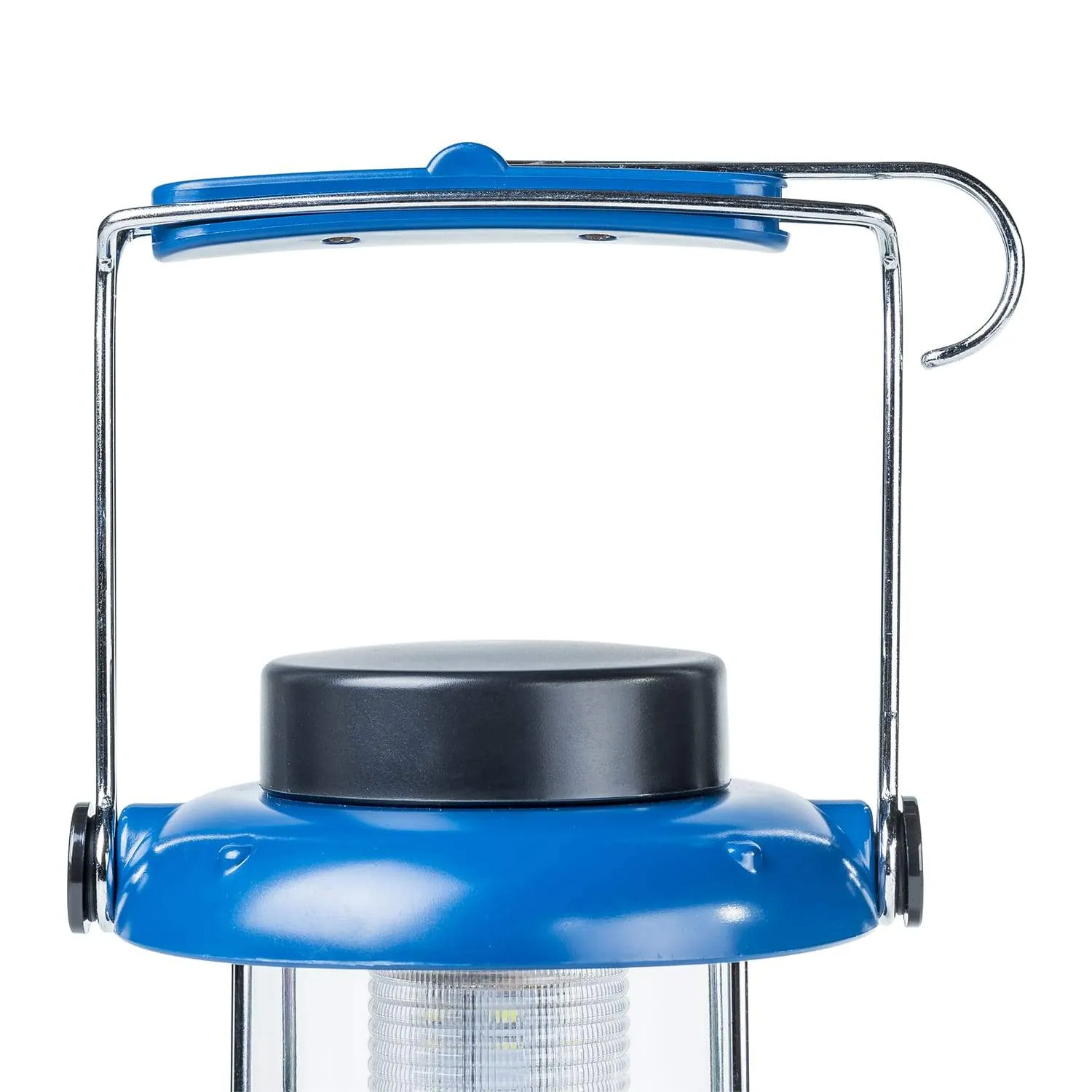 Portable Solar LED Lantern with 5.5v USB Output in Blue Solar Lighting Direct