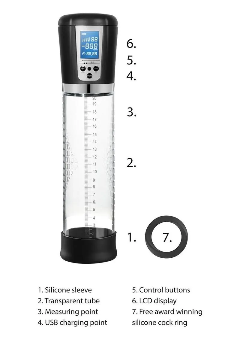 Pumped Premium Rechargeable Automatic Led Pump