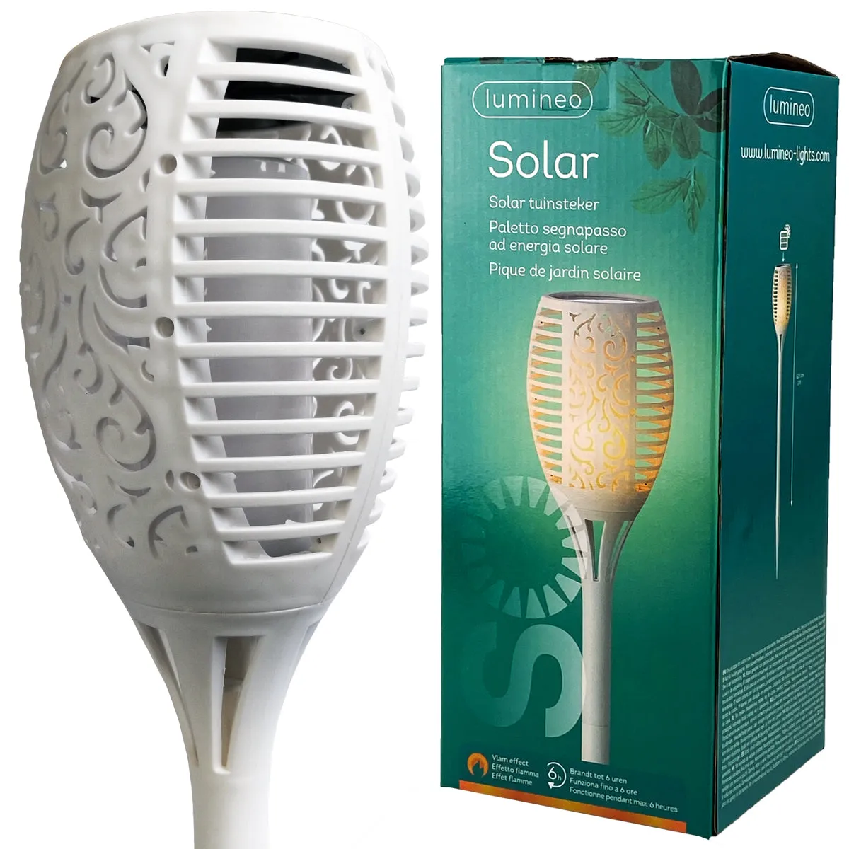 "Garlam" lamp for the garden - solar, light sensor &amp; mosquito protection