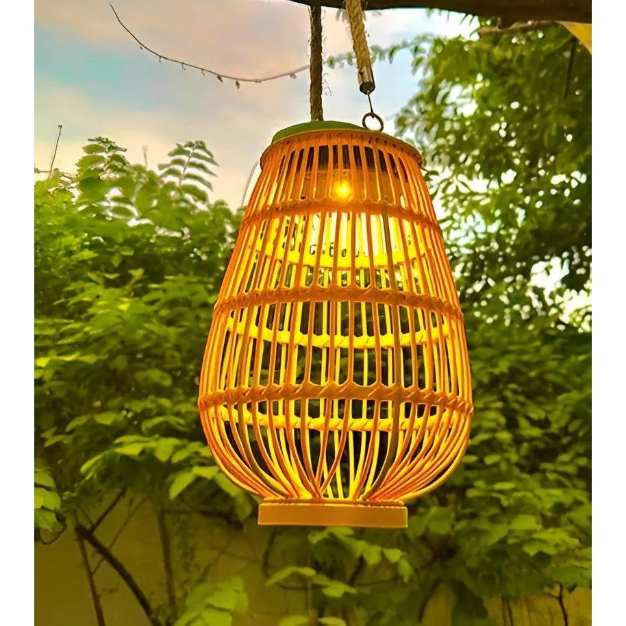 Rattan Light - Kreative Rattan Solar Garten Deko Lampe