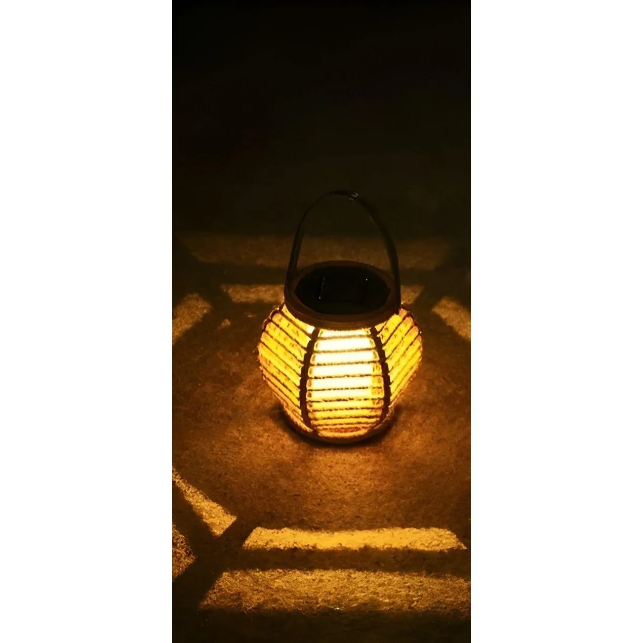 Rattan Light - Kreative Rattan Solar Garten Deko Lampe