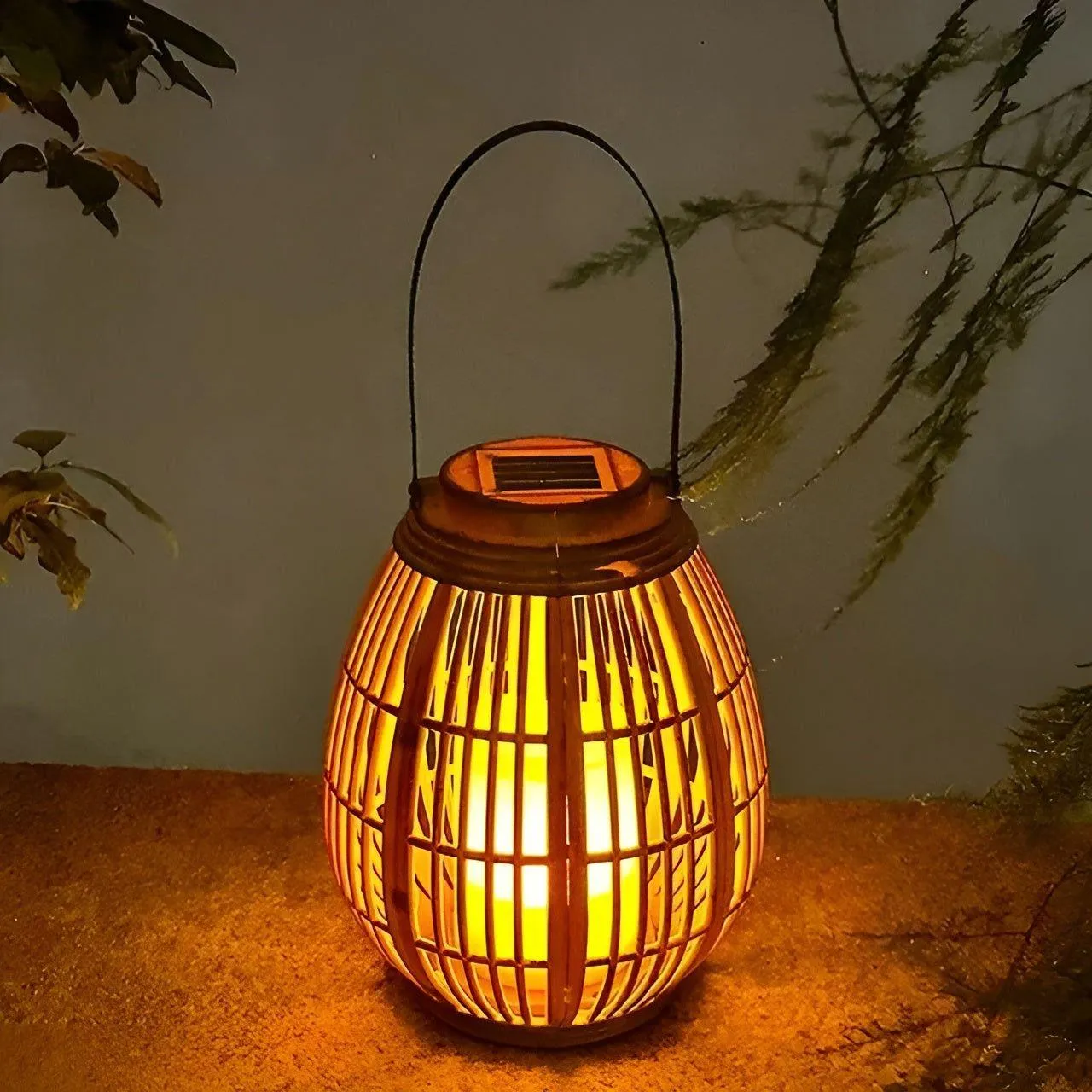 Rattan Light - Kreative Rattan Solar Garten Deko Lampe