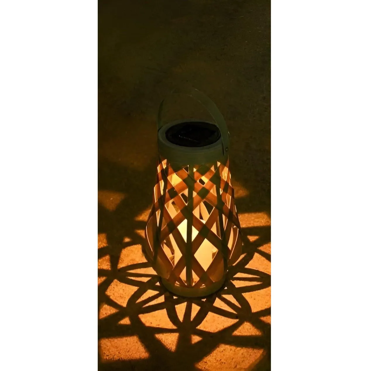 Rattan Light - Kreative Rattan Solar Garten Deko Lampe