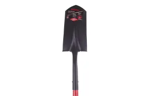 Razor Back 47115 Ditching Shovel With Rolled Step, 5 In W X 11-1/2 In L, Tempere