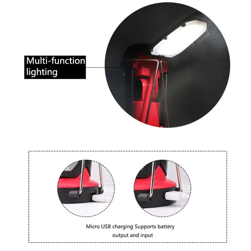 Rechargeable Foldable Camping Lamp