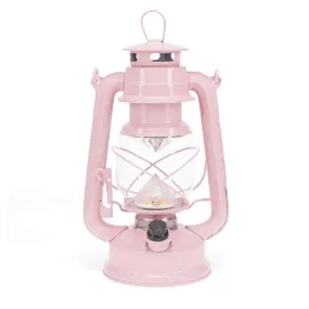 Rex Led Hurricane Lantern - Pink