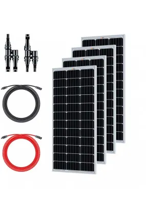 Rich Solar 400 Watt Solar Kit for Solar Generators Portable Power Stations