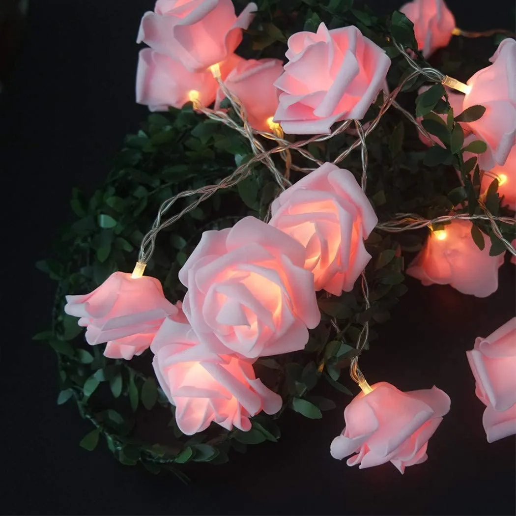 Rose Flower LED Fairy Lights