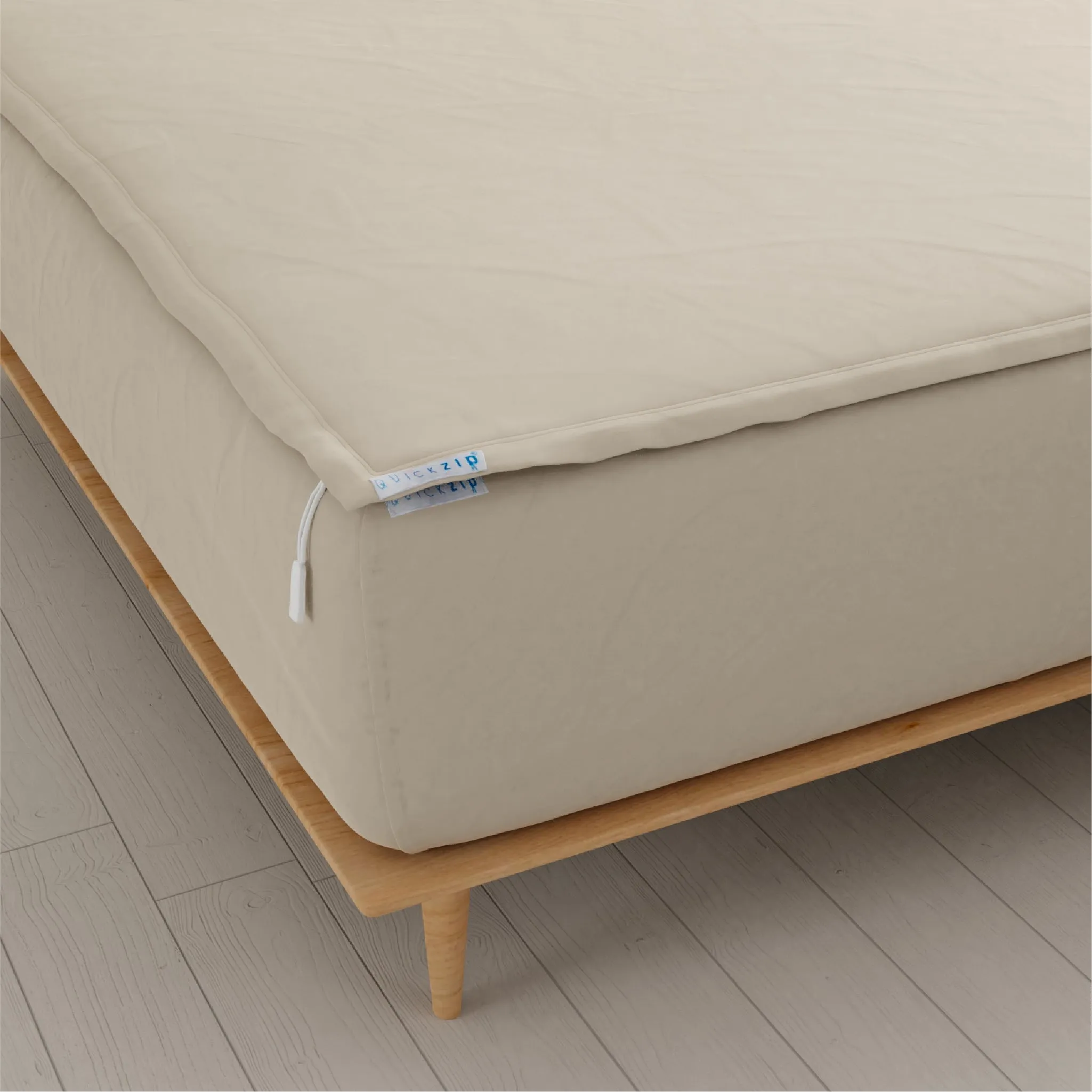 Sateen Fitted Sheet (Base   Zip Sheet ) - King