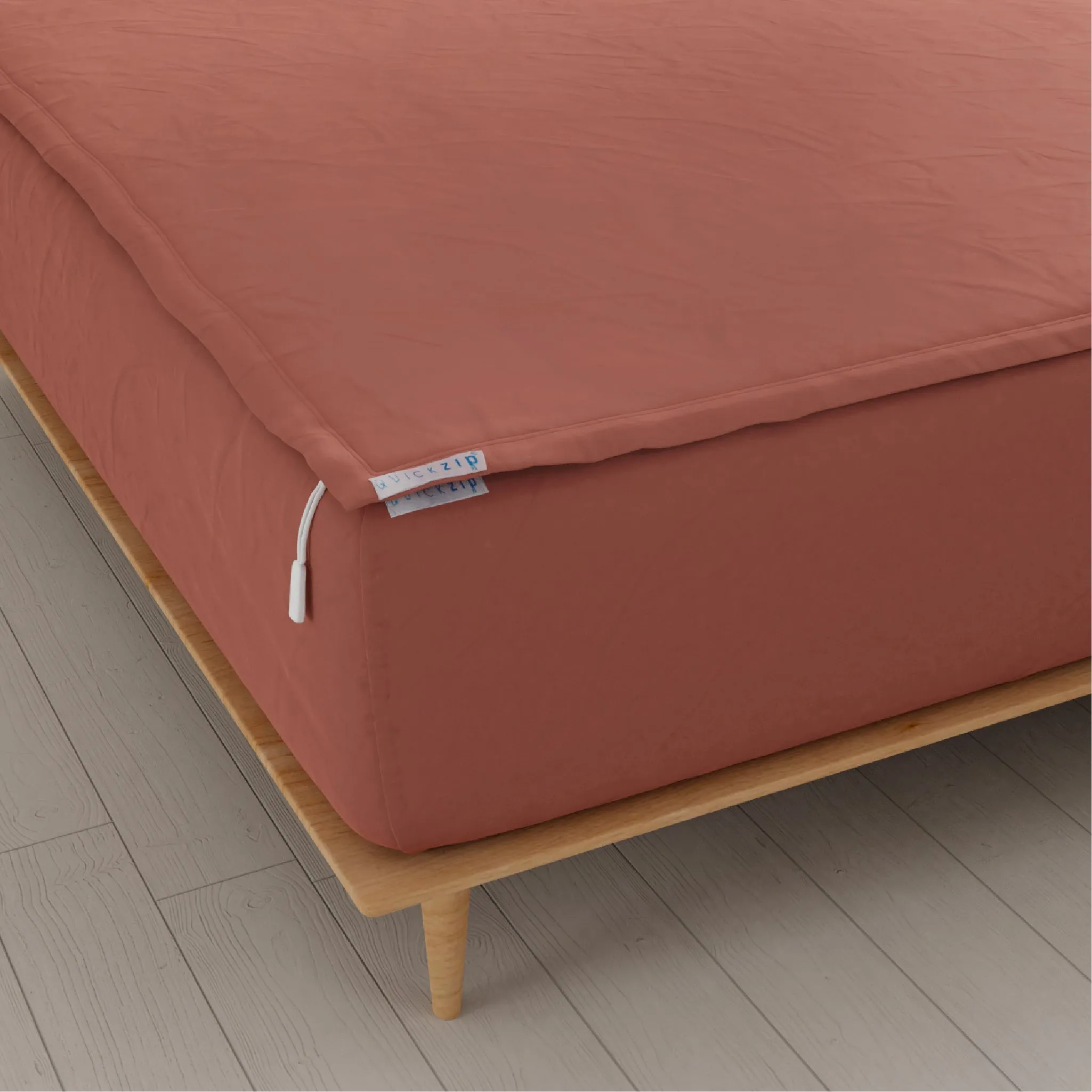 Sateen Fitted Sheet (Base   Zip Sheet ) - King