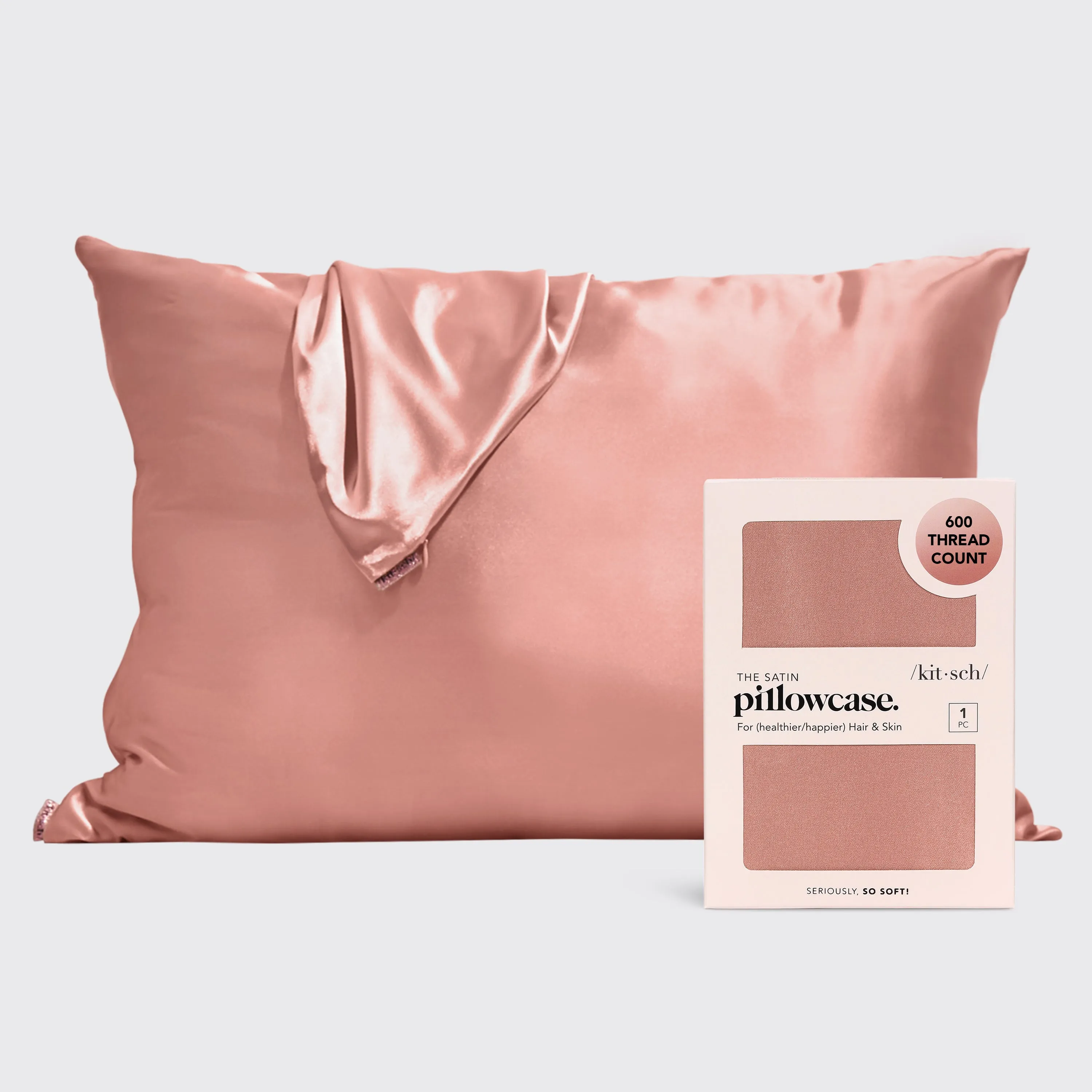 Satin Pillowcase - Terracotta