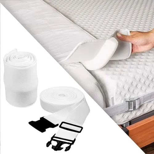 SECRET DESIRE Bed Bridge Connector Bed Accessories for Travel Family Guests Stayovers Home 195cmx25cm