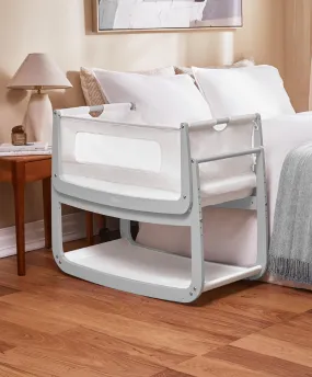 SnuzPod4 Bedside Crib - Dove Grey