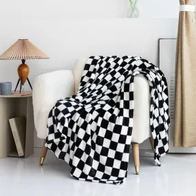 So Soft Checkered Throw