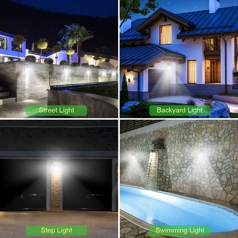 Solar Motion Sensor LED Light