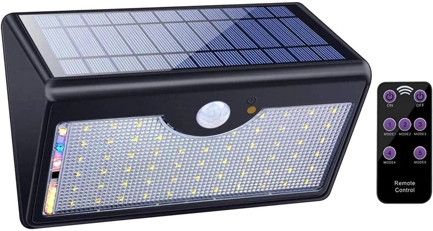 SOLAR WALL 60LED 1,100 LUMENS