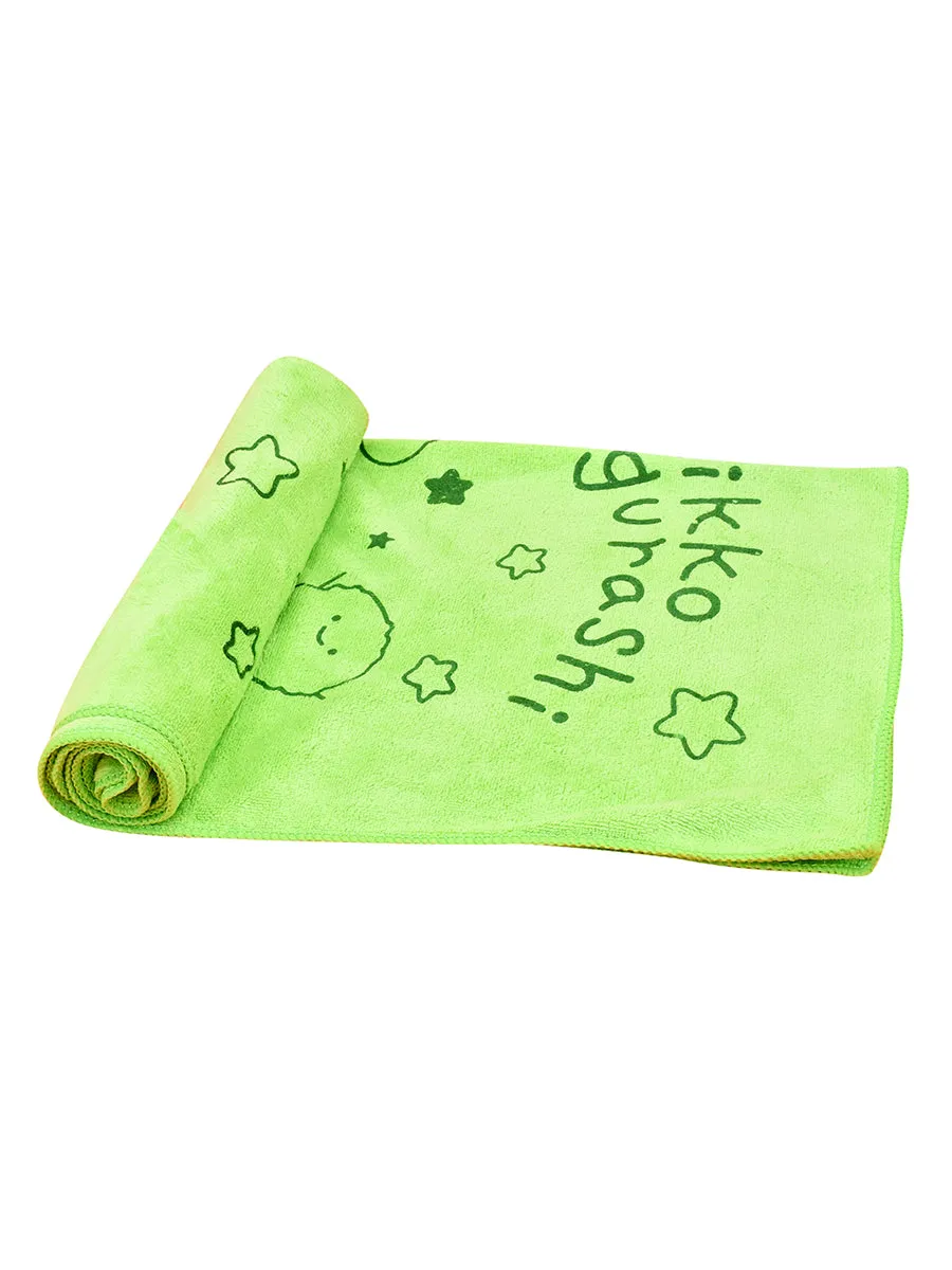 THE LITTLE LOOKERS® Towel for Newborn/ Baby/ Kids| Super Soft Baby Bath Towel Set for Infants/ Bathing Accessories| Pink & Green