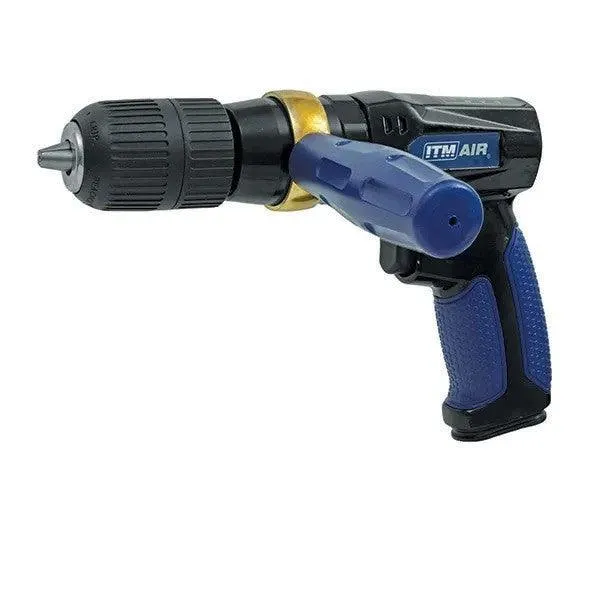 TM340-734 AIR DRILL 1/2" KEYLESS REVERSIBLE