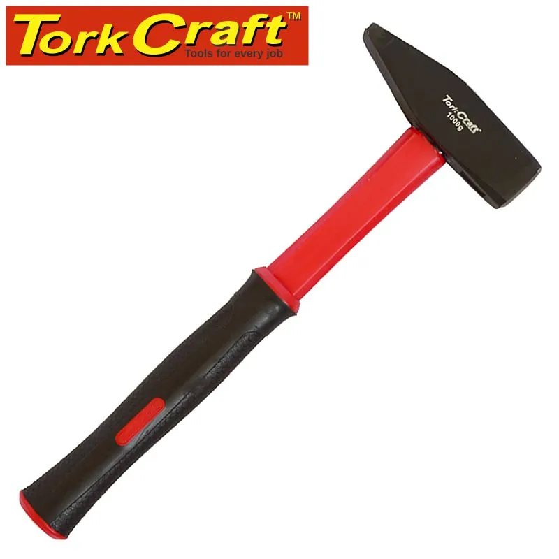 TORK CRAFT HAMMER MACHANIST 1.0KG FIBREGLASS 370MM HANDLE TC615100