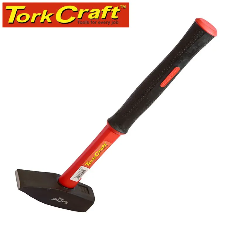 TORK CRAFT HAMMER MACHANIST 1.0KG FIBREGLASS 370MM HANDLE TC615100