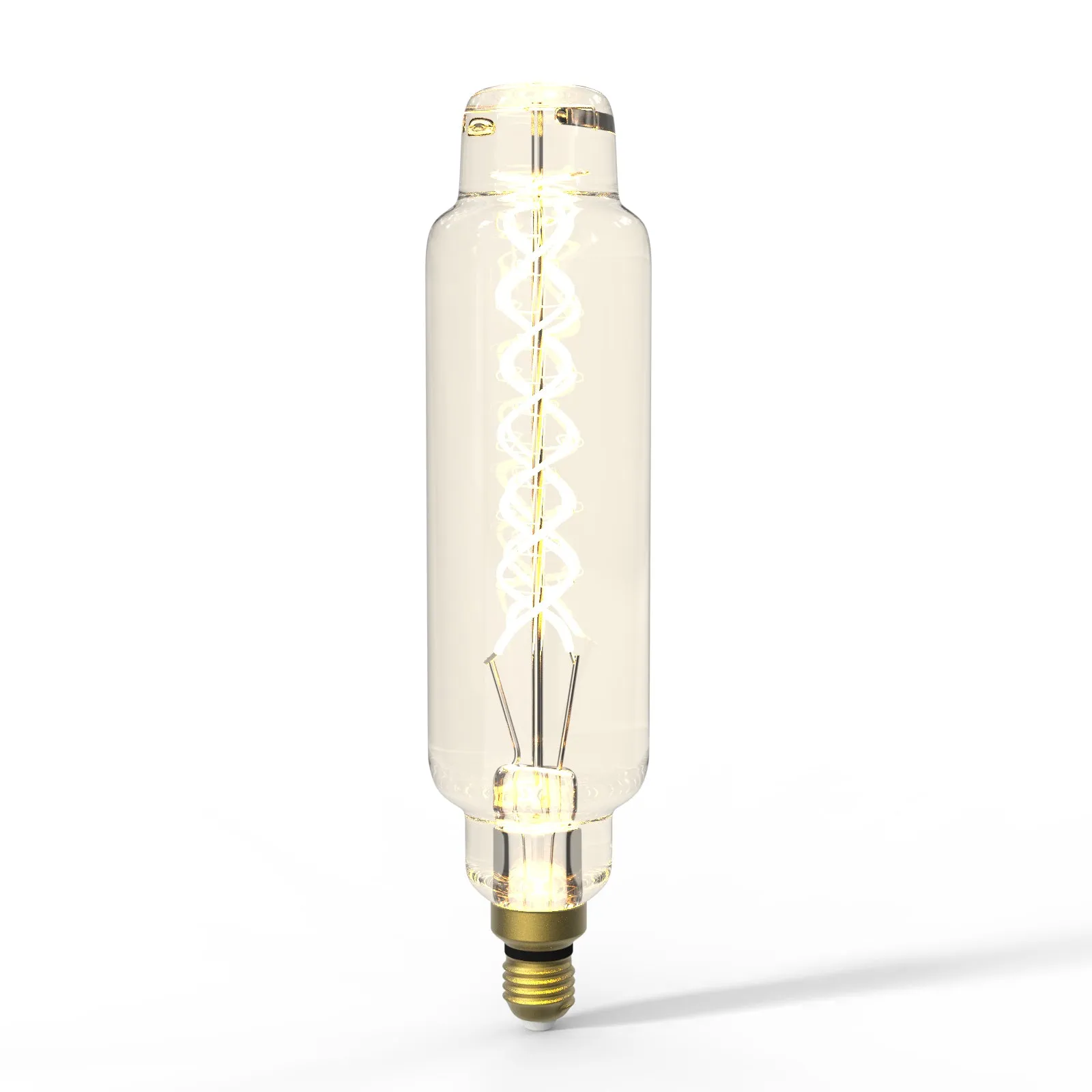 TT80/T24 Dimmable LED Decorative Oversized Edison Bulbs 8W 300LM 2200K Warm White (40W Equivalent) Amber Glass CRI90