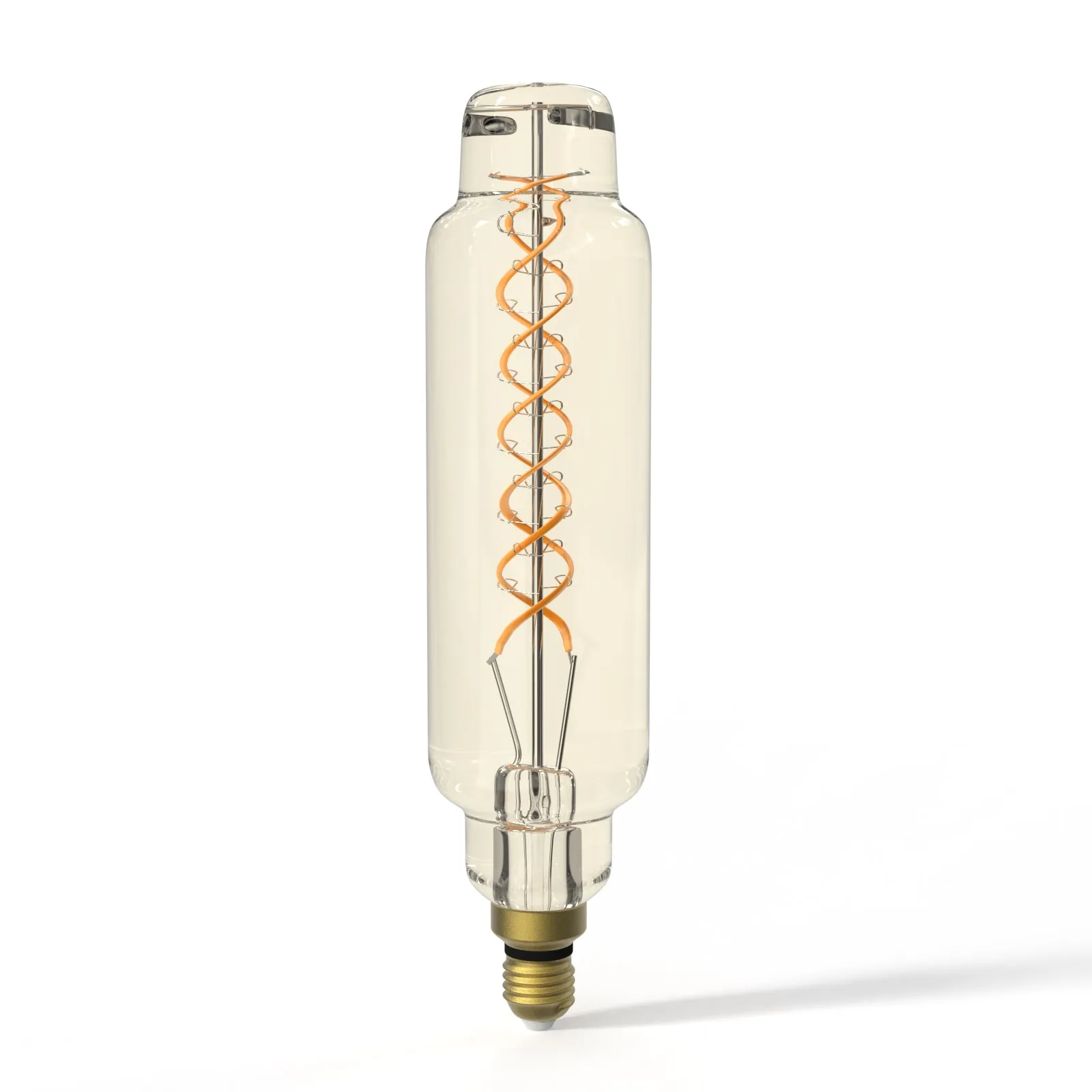 TT80/T24 Dimmable LED Decorative Oversized Edison Bulbs 8W 300LM 2200K Warm White (40W Equivalent) Amber Glass CRI90