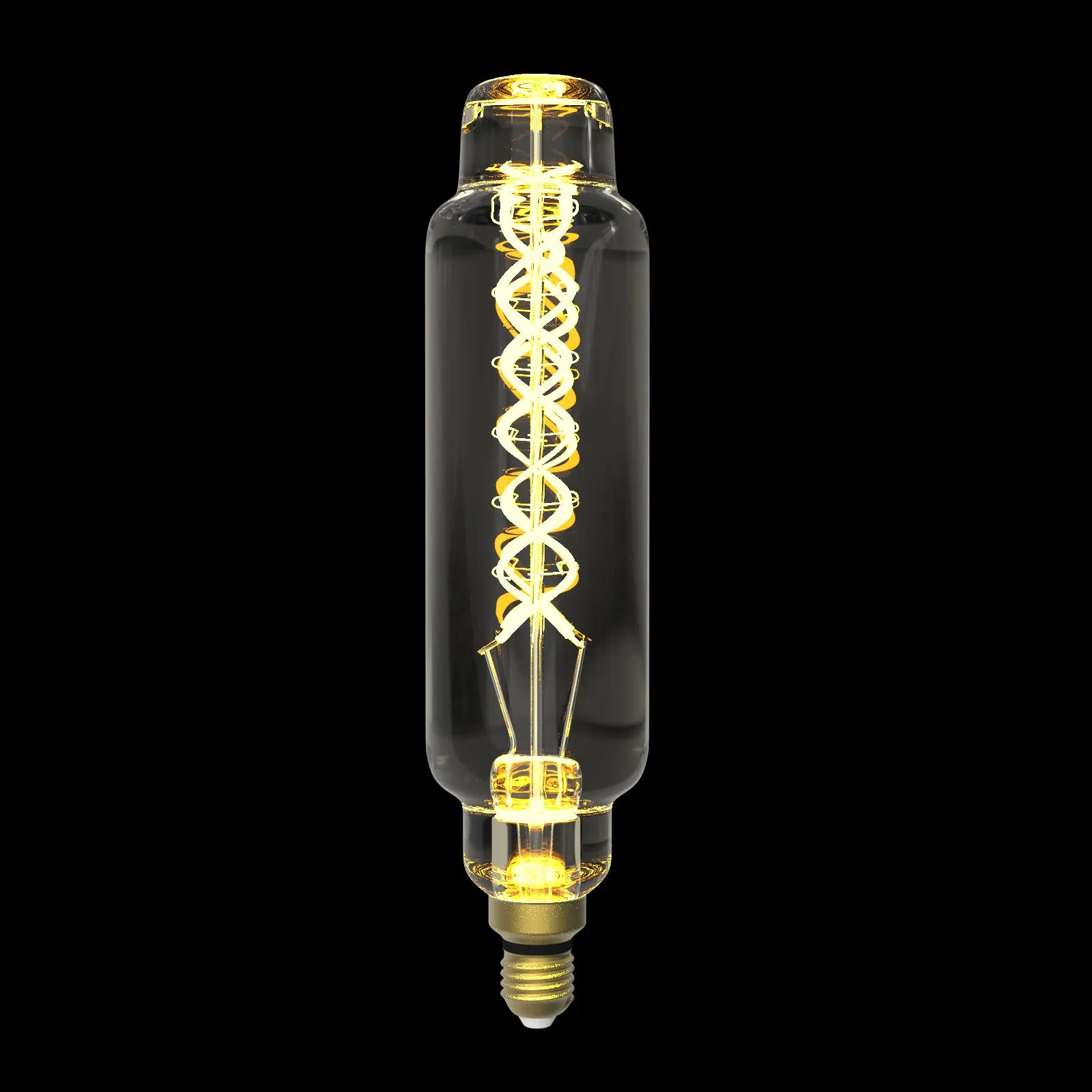 TT80/T24 Dimmable LED Decorative Oversized Edison Bulbs 8W 300LM 2200K Warm White (40W Equivalent) Amber Glass CRI90