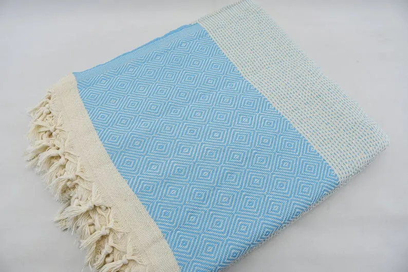 Turquoise Four Seasons Blanket