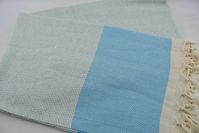 Turquoise Four Seasons Blanket