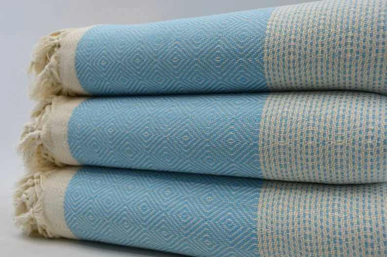 Turquoise Four Seasons Blanket