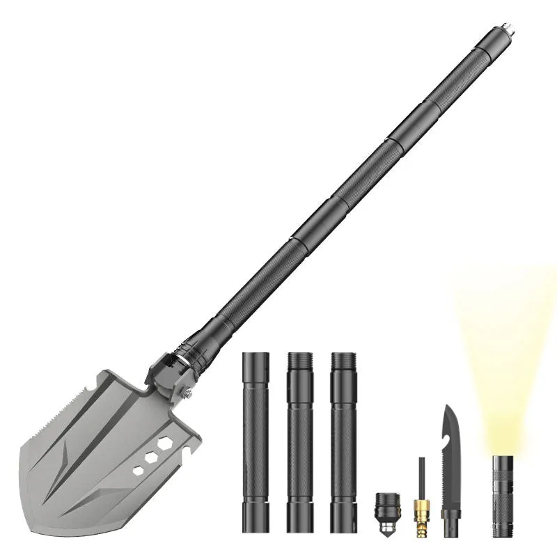 Us Hot Sell Survival Multifunction Shovel Kit Outdoor Camping Hunting Tools Digging Shovel