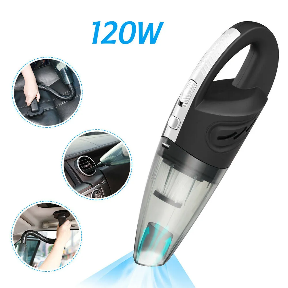 USB Rechargeable Cordless Car Wet and Dry Vacuum Cleaner