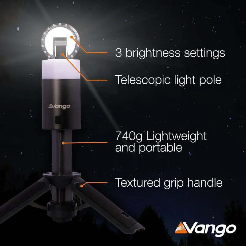 Vango Comet Rechargeable Tripod Light