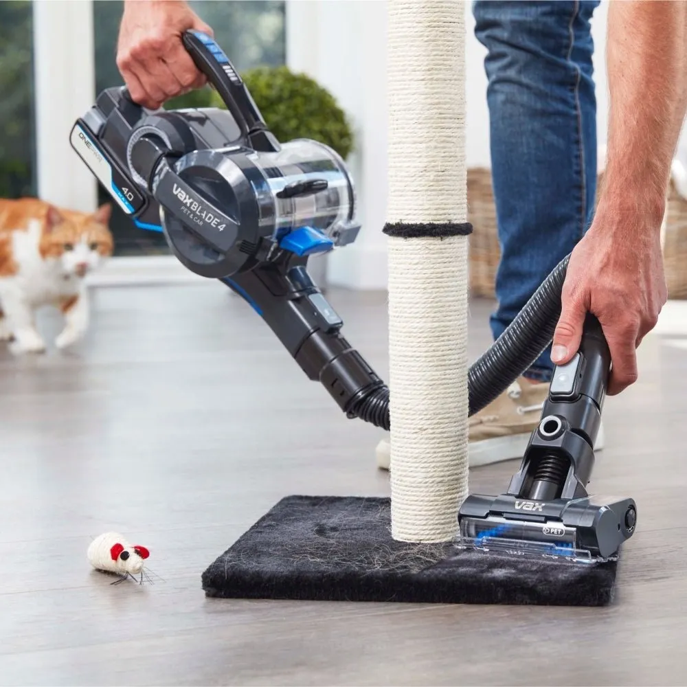 VAX CLSVB4KC Pet & Car Cordless Vacuum Cleaner With Up To 45 Minutes Run Time, Blue