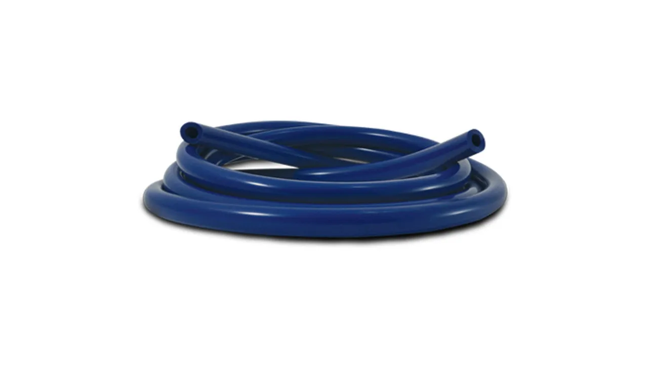 Vibrant Vacuum Hose Bulk Pack, (9.5mm) 0.375" I.D. x 10' long - Blue  - 2107B