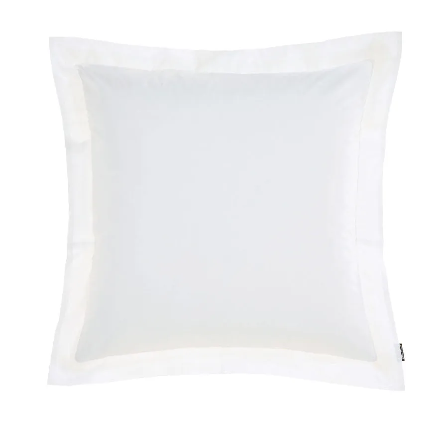 Vienna 300THC Cotton European Pillowcase White