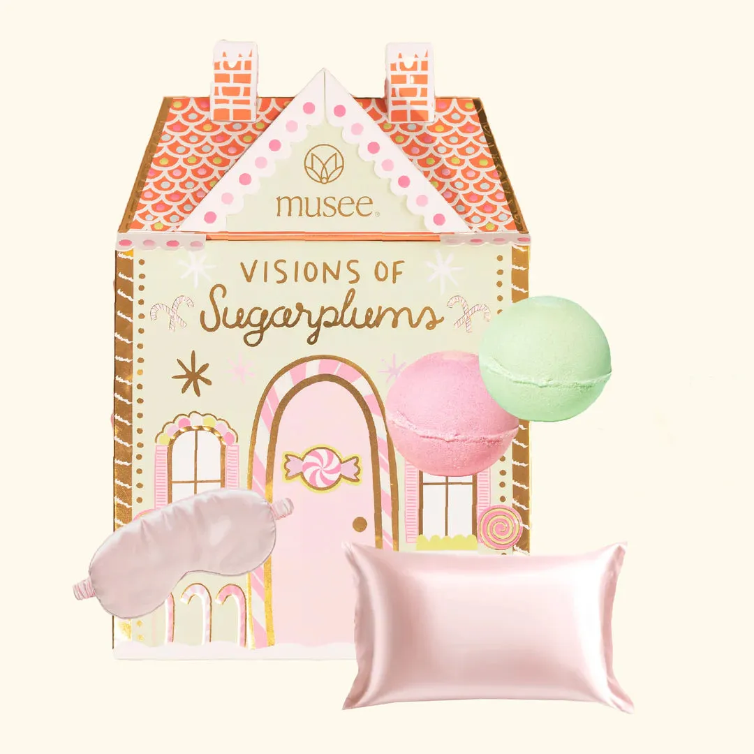 Visions Of Sugarplums Bath Balm, Pillowcase & Eye Mask Set