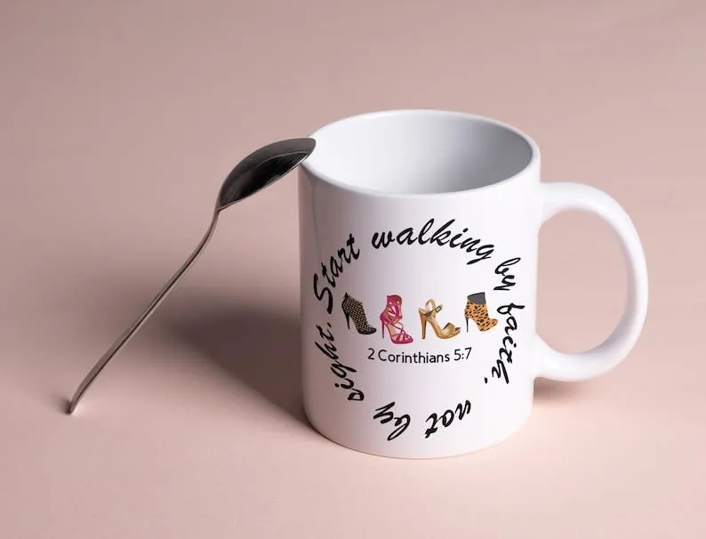 Walk by Faith Mug