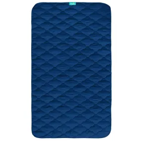 Waterproof Crib Mattress Protector Pad | Bed Pad Mat - 52" x 28", Anti Slip & Durable, Navy