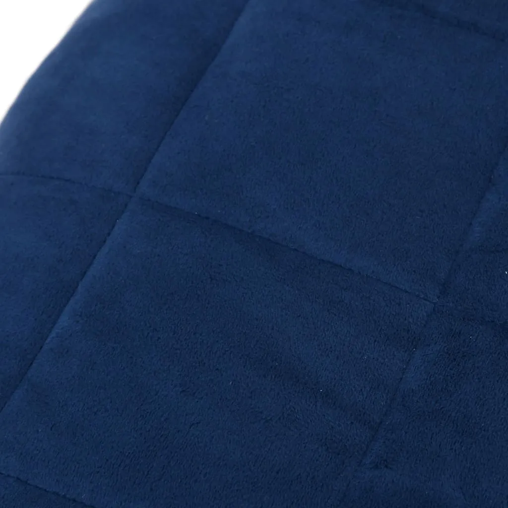 Weighted Blanket Blue 200x230 cm 13 kg Fabric