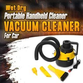 Wet Dry Vacuum Cleaner For Car - Portable Handheld Cleaner | Cleaner For Interior Cleaning | Dust Remover | Car Cleaner Gadget