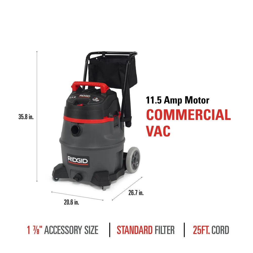 Wet/Dry Vacuum - Ridgid RV2600B 16 Gallon 2-Stage Wet-Dry Portable 50363