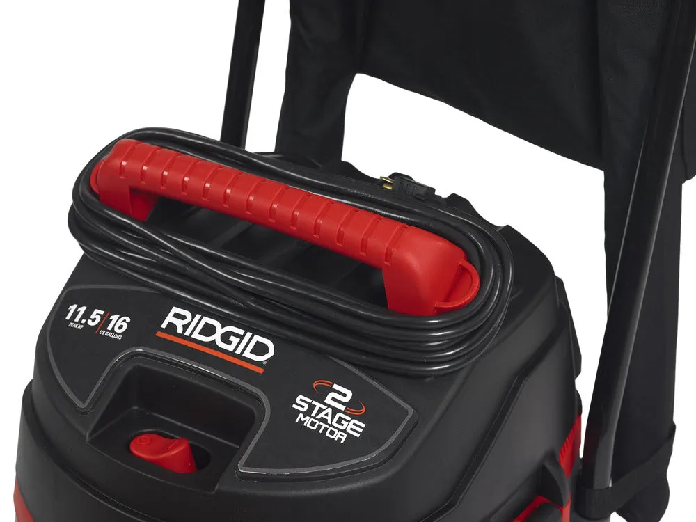 Wet/Dry Vacuum - Ridgid RV2600B 16 Gallon 2-Stage Wet-Dry Portable 50363