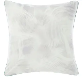 Winter Garden European Pillowcase Mint